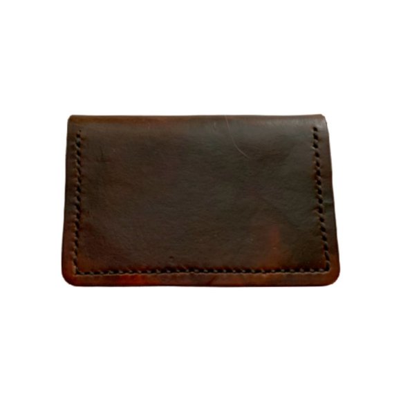 Dark Brown Card Holder or Wallet - Picture 4 of 4